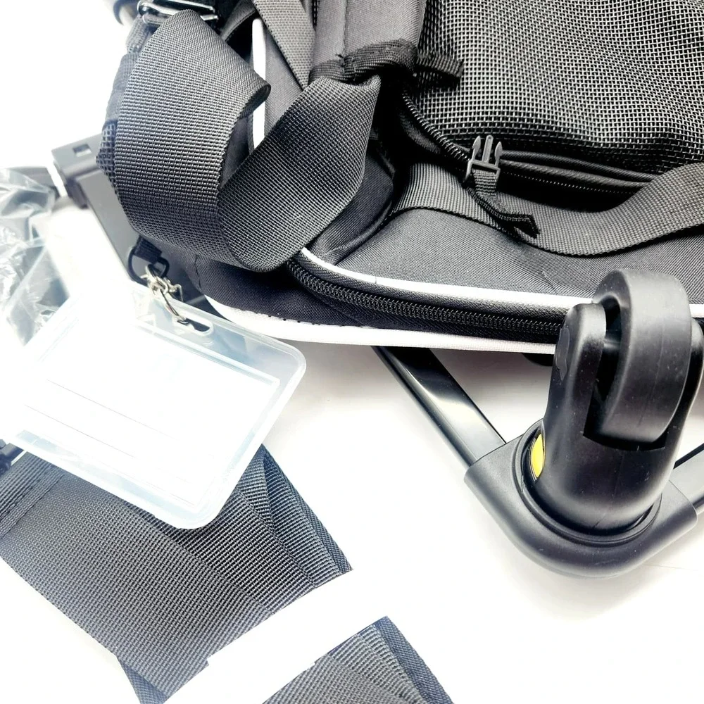 Petskd Rolling Pet Carrier – Expandable,‎ Airline Approved, Soft-Sided